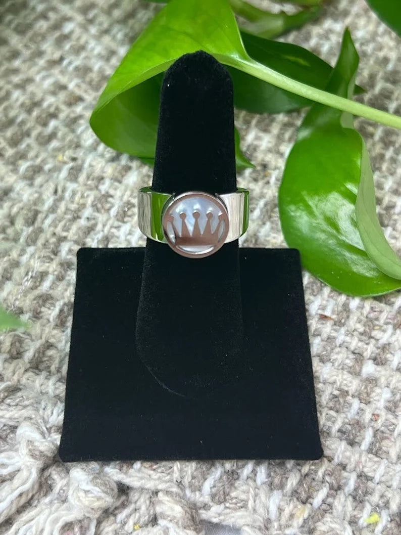 Christian/Kingdom Statement Ring, Signet ring for such a time as this.